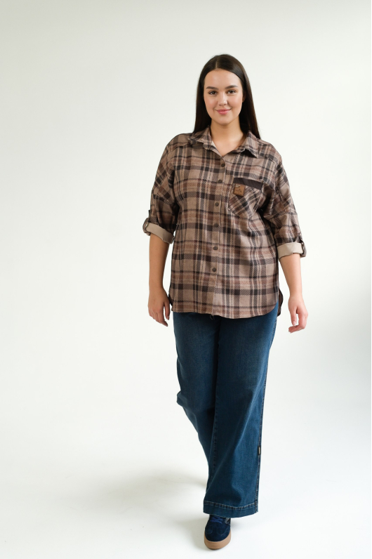 Рубашка в клетку